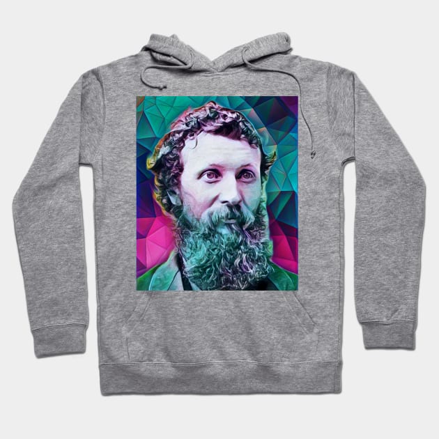 John Muir Portrait | John Muir Artwork 8 Hoodie by JustLit